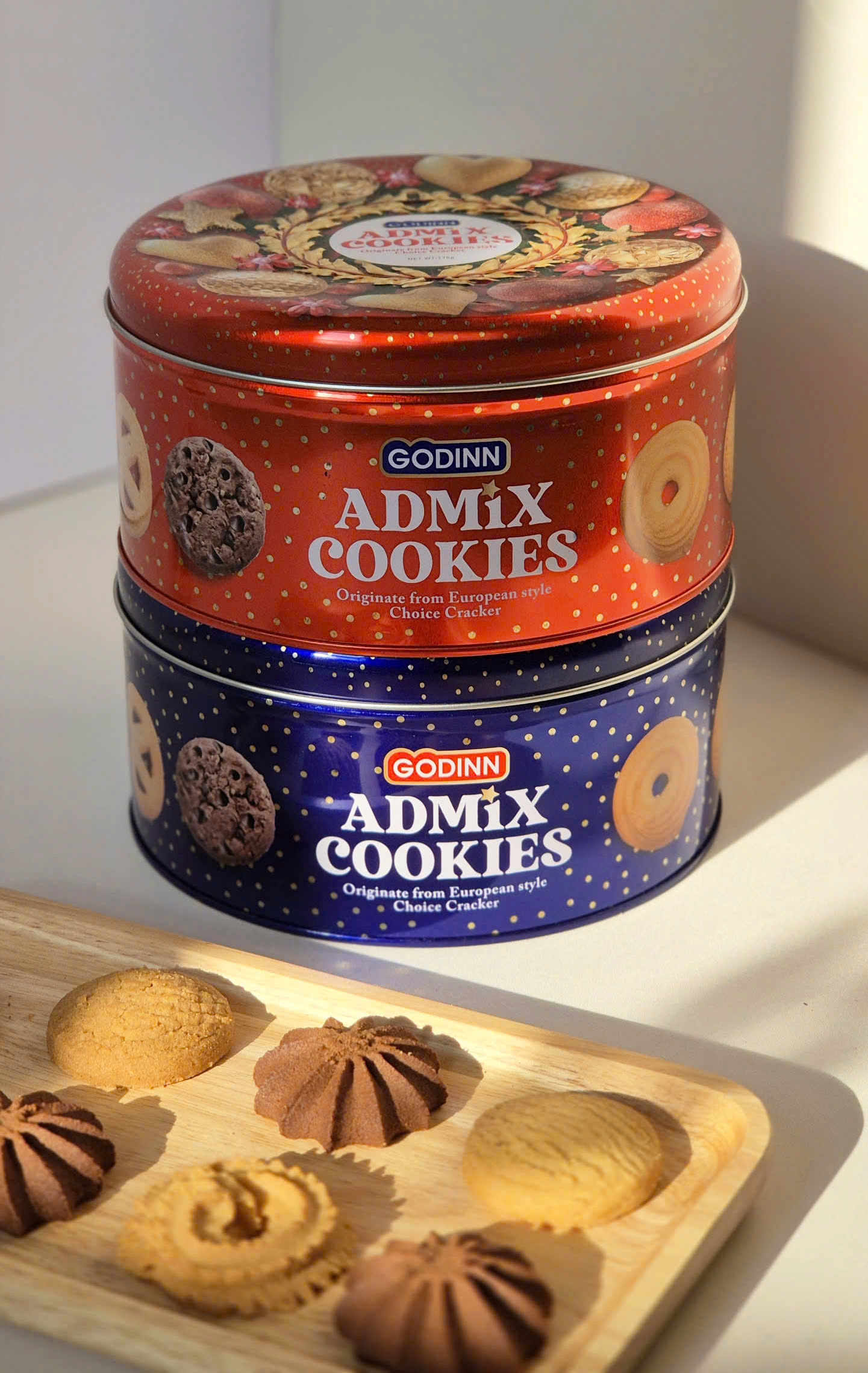 Bánh quy Admix Cookies 178g 24 hộp